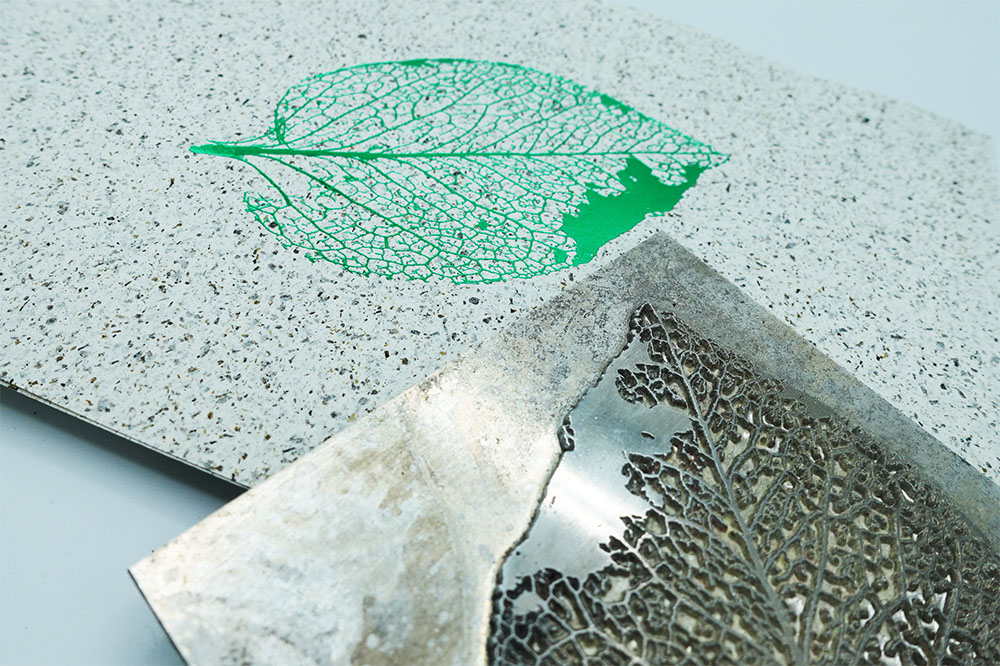 foiled seaweed paper