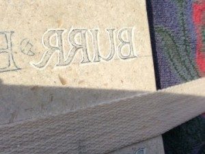 stone carving